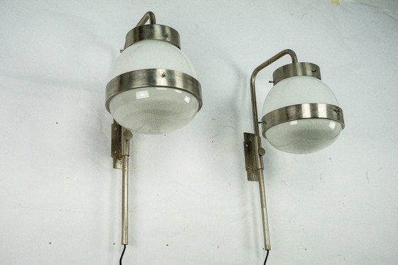 Image 1 of Coppia di lampade da parete Delta di Sergio Mazza per Artemide. Italia anni '60