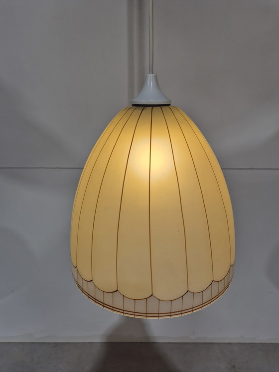 Image 1 of Lampada a sospensione vintage in vetro Doria leuchten