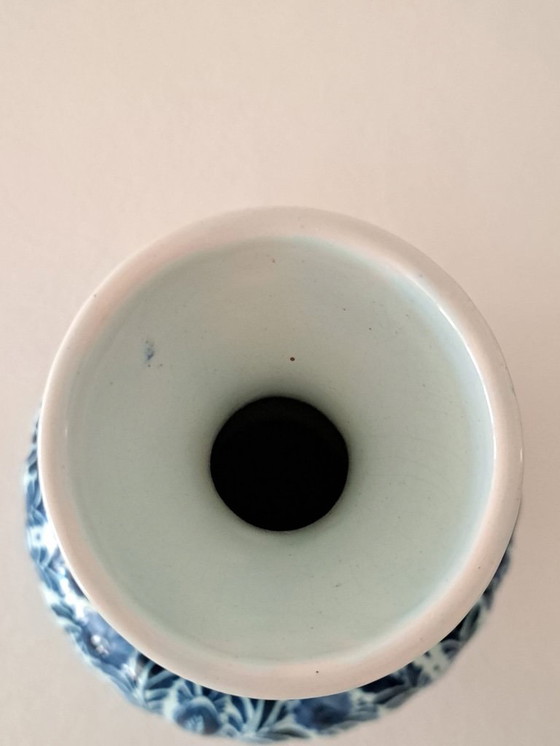 Image 1 of 2 vases brand, old Delft.