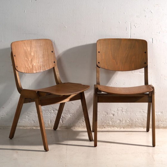 Poltrone lounge Thonet vintage (c.1950). Set di 2 pezzi – Mid Century Modern (photo 5 of 40)