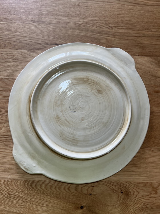 Image 1 of Vintage Capodimonte schaal Italië - N+kroon