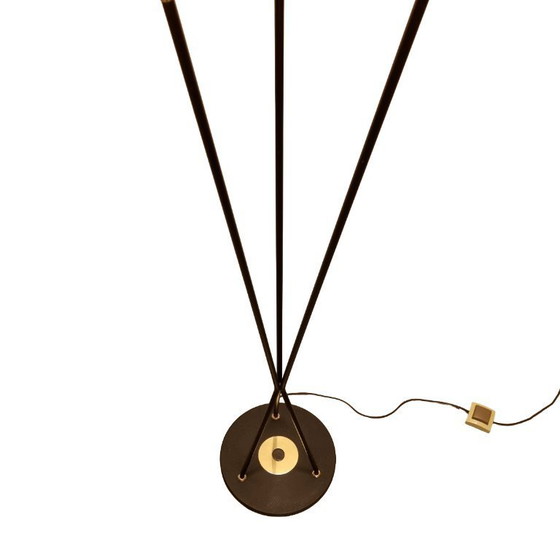 Image 1 of Lampada da terra dal design vintage di René Mathieu