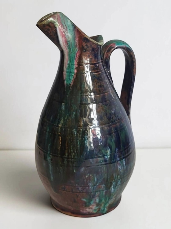Brocca in gres di Morvan – Bicchieri e caraffe, Porcellana (photo 2 of 7)