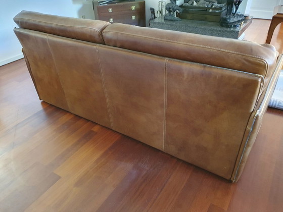 Image 1 of Baxter Arcon Italienisches Design Büffelleder Sofas Marco Milisich (2 Sitzer + 2,5 Sitzer)