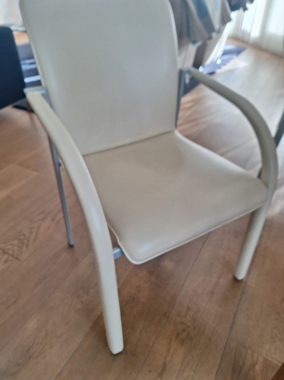 Image 1 of 6x eetkamerstoelen  Leolux Cimaronne