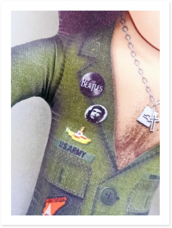 Image 1 of John Lennon-cadeau | Beatles-woondecoratie | Kunstpop voor verzamelaars | Premium cadeau voor muziekliefhebbers