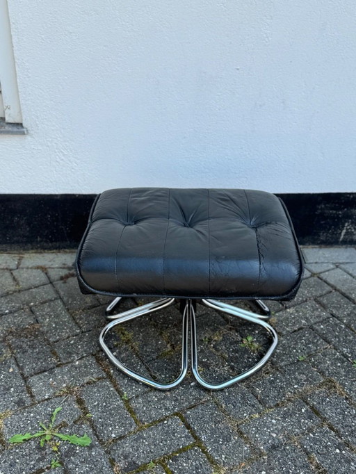 Unico of Denmark Ottoman en cuir