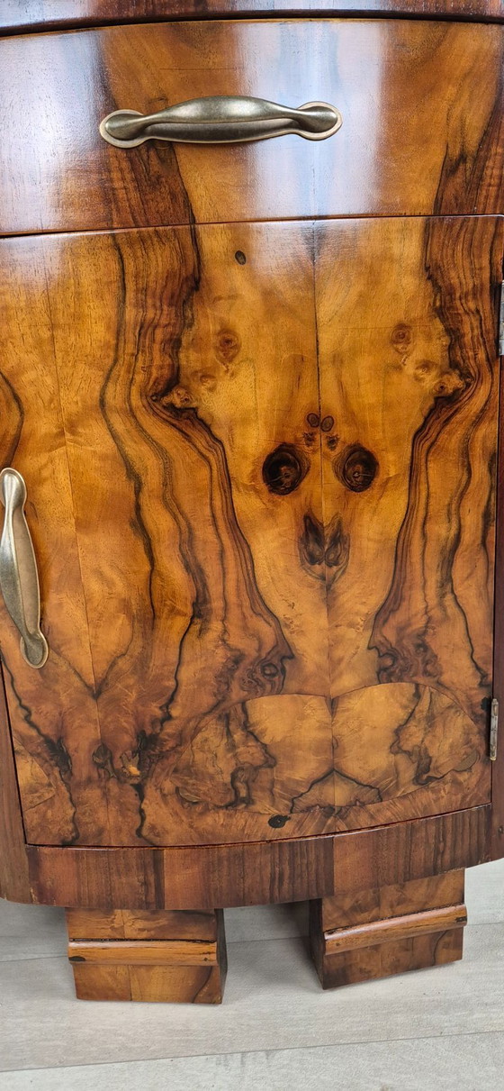 Image 1 of Mesitas de noche Art Déco Emiliani de 1928