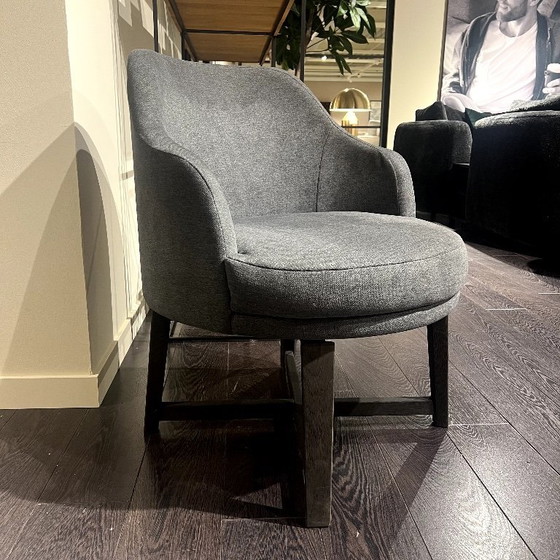 Image 1 of LAMOS CHAIR + FOOTSTOOL