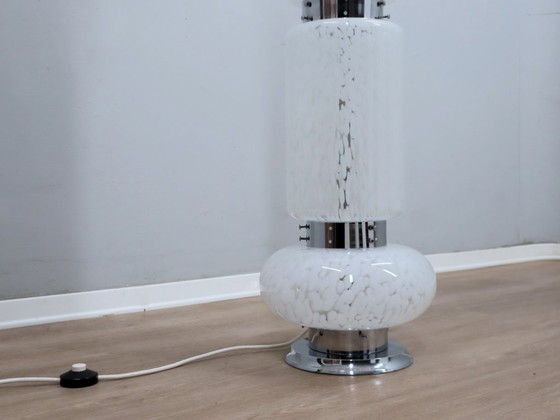 Image 1 of Murano glazen totem vloerlamp AV MAZZEGA jaren 60