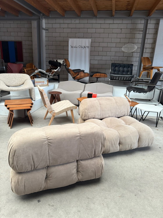 C&B Camaleonda armchair/module, Mario Bellini (stock: 2), C&B Italia, Modular sofas, Textile, Suede, Beige (photo 9 of 12)