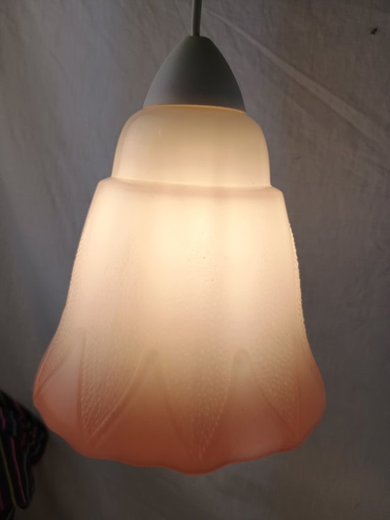 Image 1 of Lampada a sospensione vintage LUNEL, metà secolo – anni '50-'60