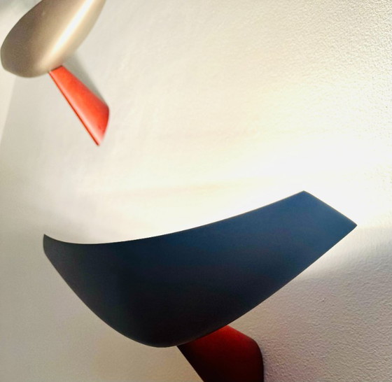 'Servul' Uplighter Wall Lamps by Josep Lluís Cà for Arteluce, Italy 1990s – Wall lights, Wood (photo 6 of 7)