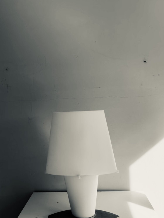 2x Fontana Arte table lamps white – Aluminium, Glass (photo 4 of 4)