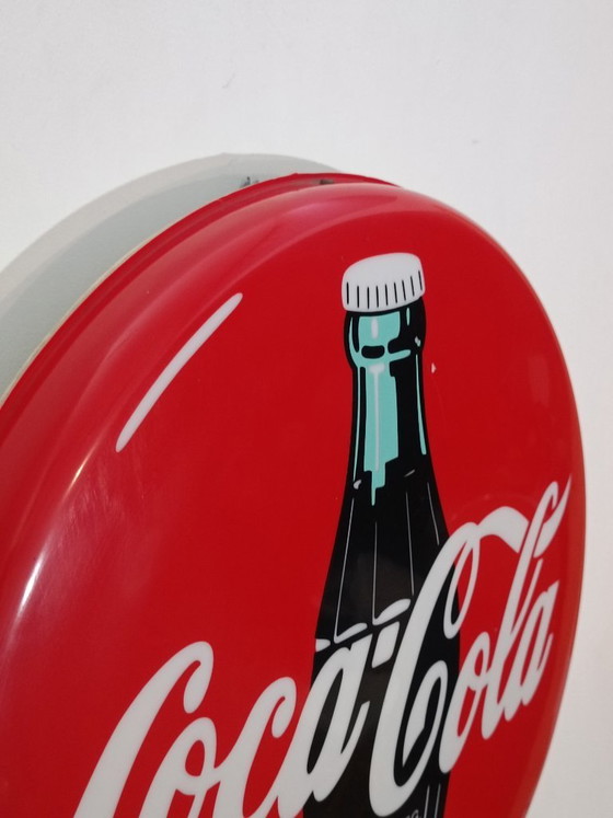 Image 1 of Verlicht Coca-Cola-reclamebord, 40 cm, merkregistratie 1997