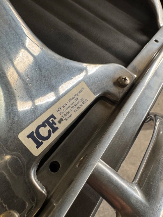 Image 1 of 4x sedia ICF Eames EA 108 in pelle