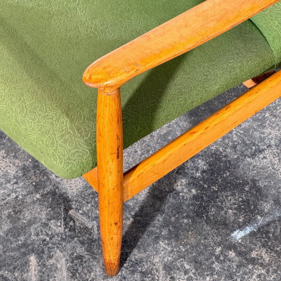 Paar GFM-64 Fauteuils van Edmund Homa, jaren 70 – Textile (photo 12 of 13)