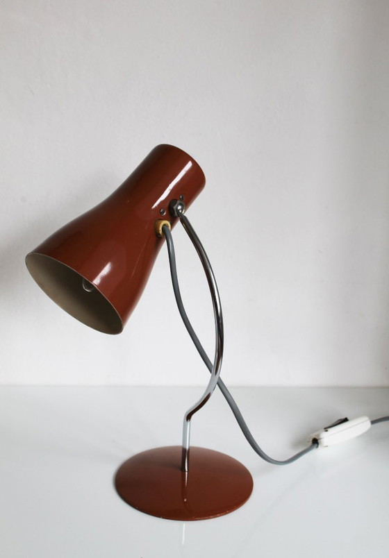 Image 1 of 1960s Mid Century Modern desk lamp by Josef Hurka