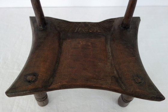 Image 1 of Traditionele Dan-stoel, Ivoorkust, 20e eeuw