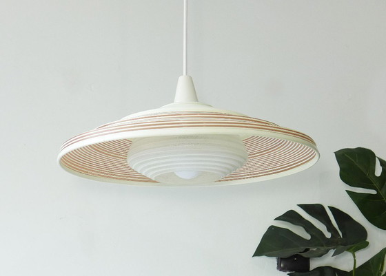 Image 1 of Vintage hanging lamp space age lamp UFO vintage 50s 60s 70s Rotaflex lamp