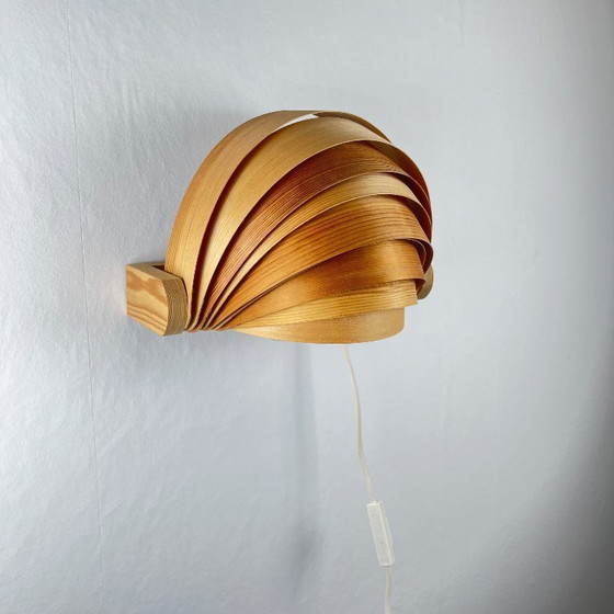 Image 1 of Translandia Duo Wall Lamp in Pine, Denmark, 1960-70