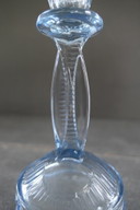 Art Deco VEB Sachsenglas candlestick Sunset