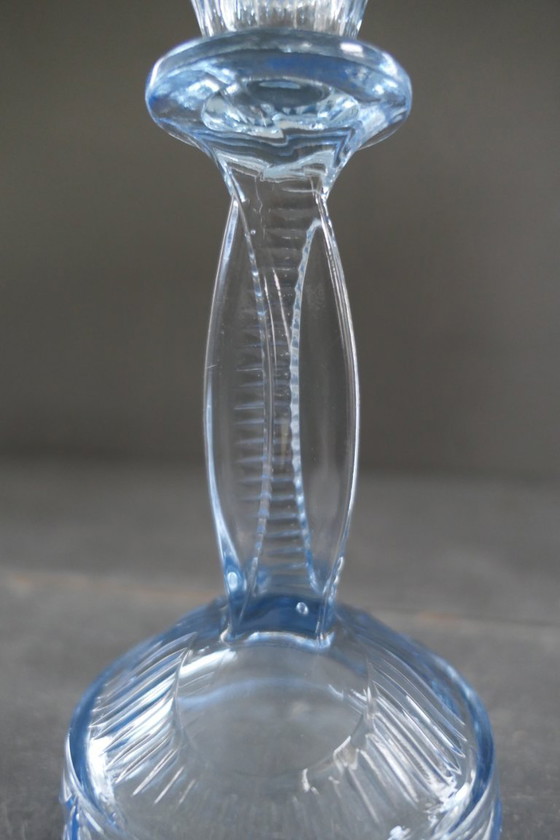 Image 1 of Candelabro Art Déco VEB Sachsenglas Atardecer