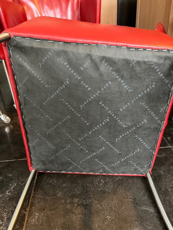 Image 1 of 6x Bert Plantagie chairs with wheels