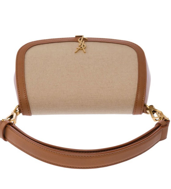 Image 1 of Tasche YVES SAINT LAURENT en Toile Beige - 103449