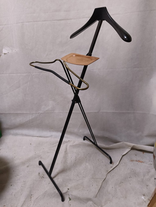 Folding valet stand, attributed to Ico Parisi, Italy, 1950s