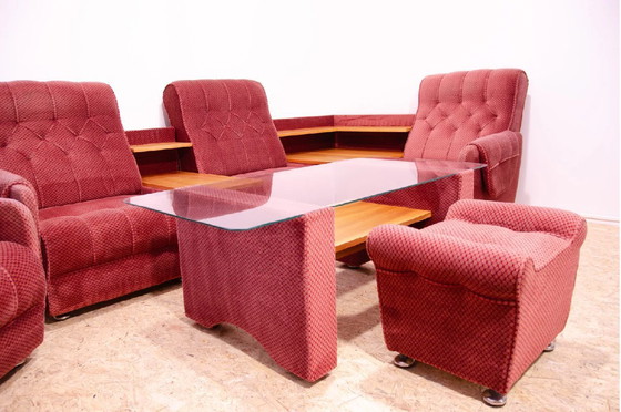 Image 1 of Wohnzimmergarnitur aus dem Ostblock, 1980er Jahre, Tschechoslowakei