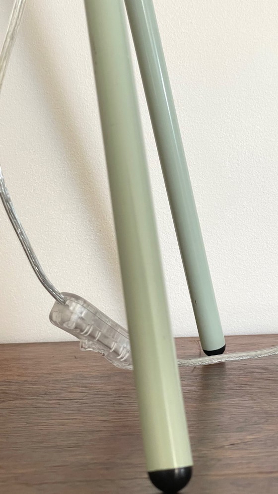 Tripod Tafellamp Groen Metaal Jaren 90 – Tafellampen, Textile (photo 4 of 21)