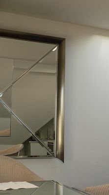 Specchio di design Osmond Driade – Aluminium (photo 4 of 20)