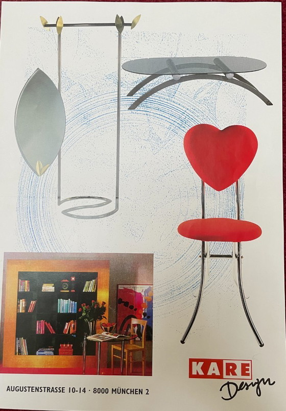 Image 1 of KARE design folding chairs, Amor and Tulip