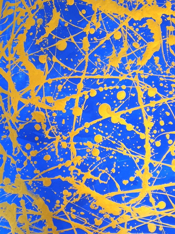 Jürgen Angeler - Golden Milky Way – Dipinti e disegni, Carta (photo 10 of 11)