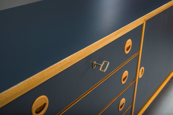 Image 1 of Aparador de pino de estilo moderno de mediados de siglo de Musterring International, década de 1960