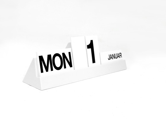 Image 1 of Studio Paolo Nava Design Italien Ewiger Kalender "Heute" Jahre '90