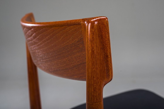Image 1 of Model 39 Teakholz-Esszimmerstuhl von Henry Rosengren Hansen für Brande Møbelindustri, 1960er Jahre