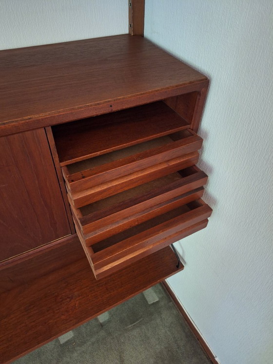 Sistema a parete in teak Poul Cadovius con mensole – Armadi a muro, Legno (photo 6 of 31)