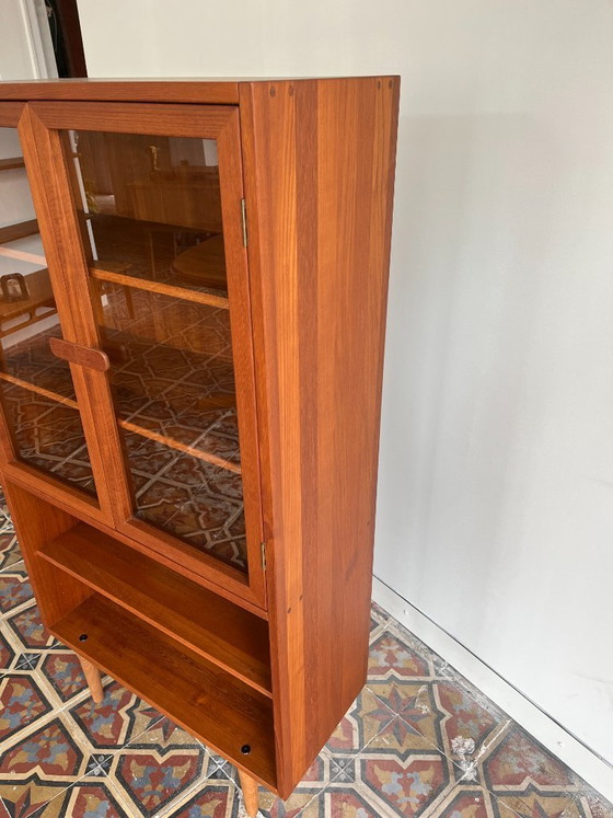Image 1 of Dyrlund Highboard / Display Cabinet (Denmark)