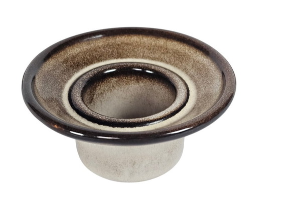 Image 1 of Pottery De Driehoek Huizen - 8 x eider cups - Amsterdam decor - 60s