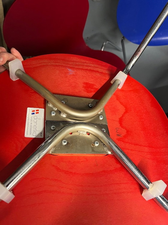 Image 1 of Fritz Hansen chairs