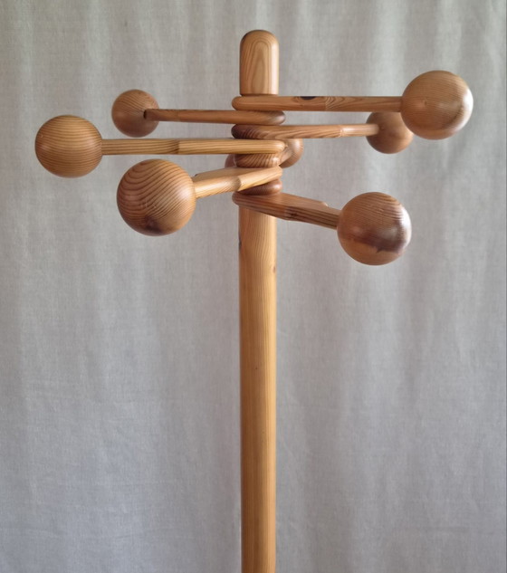 Portemanteau Vintage en Pin Space Age "Sputnik" – Portemanteaux, Bois (photo 7 of 12)