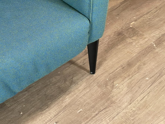 Image 1 of Arper Sean 2-seater green-blue