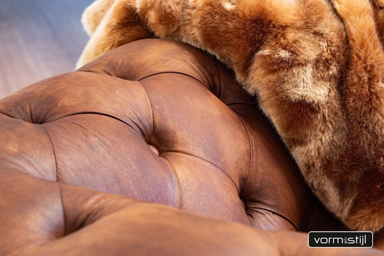 Image 1 of Sillón Chesterfield original de Inglaterra