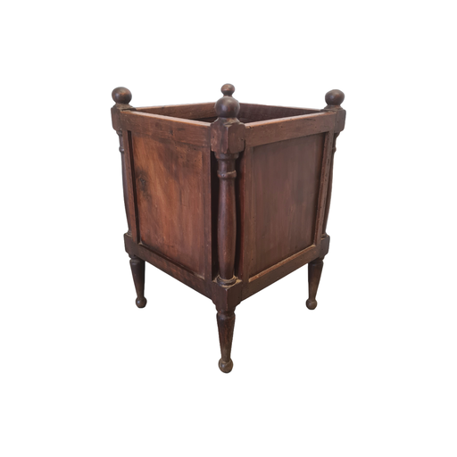 Antique French mahogany planter, 1st half 19th century