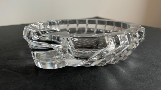 Image 1 of CENDRIER Cristal VINTAGE Forme Coquillage