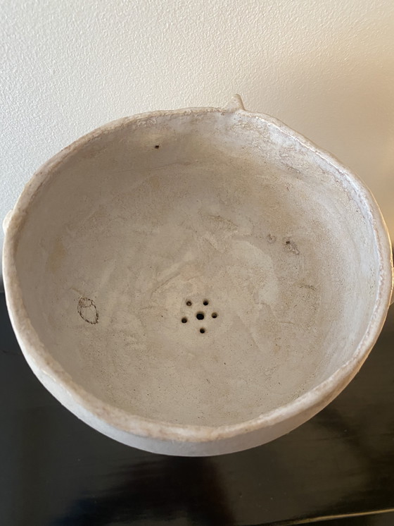 Image 1 of Scultura vegetale artigianale vintage ingenua