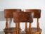 Ensemble ancien de 4 chaises de café viennoises en bois courbé avec dossier décoratif – Europe Centrale, c. (photo 21 of 40)