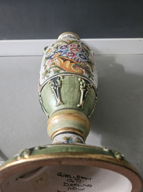 Grande Base per Lampada Italiana Vintage – Gialetti, Lampade da tavolo, Porcellana (photo 14 of 15)
